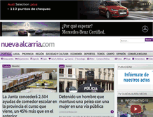 Tablet Screenshot of nuevaalcarria.com